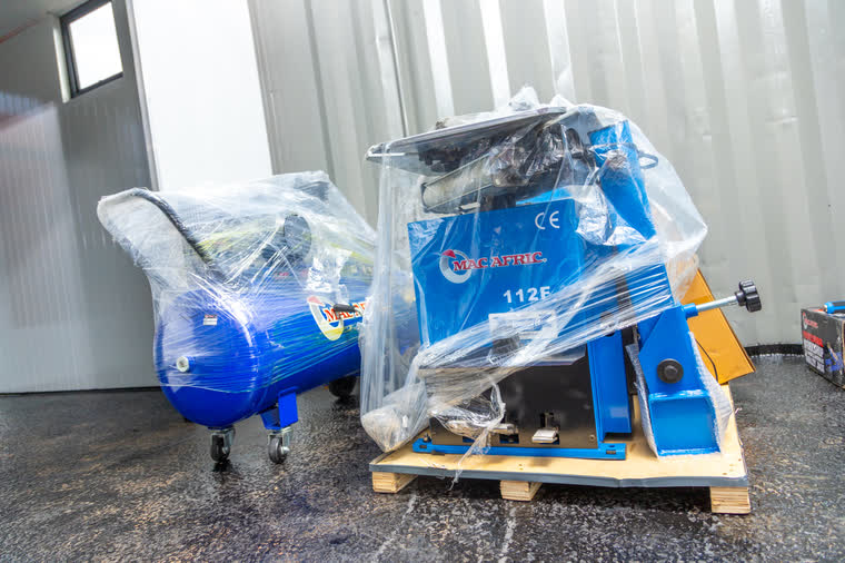 Equipment prepared for delivery through a Foundation programme