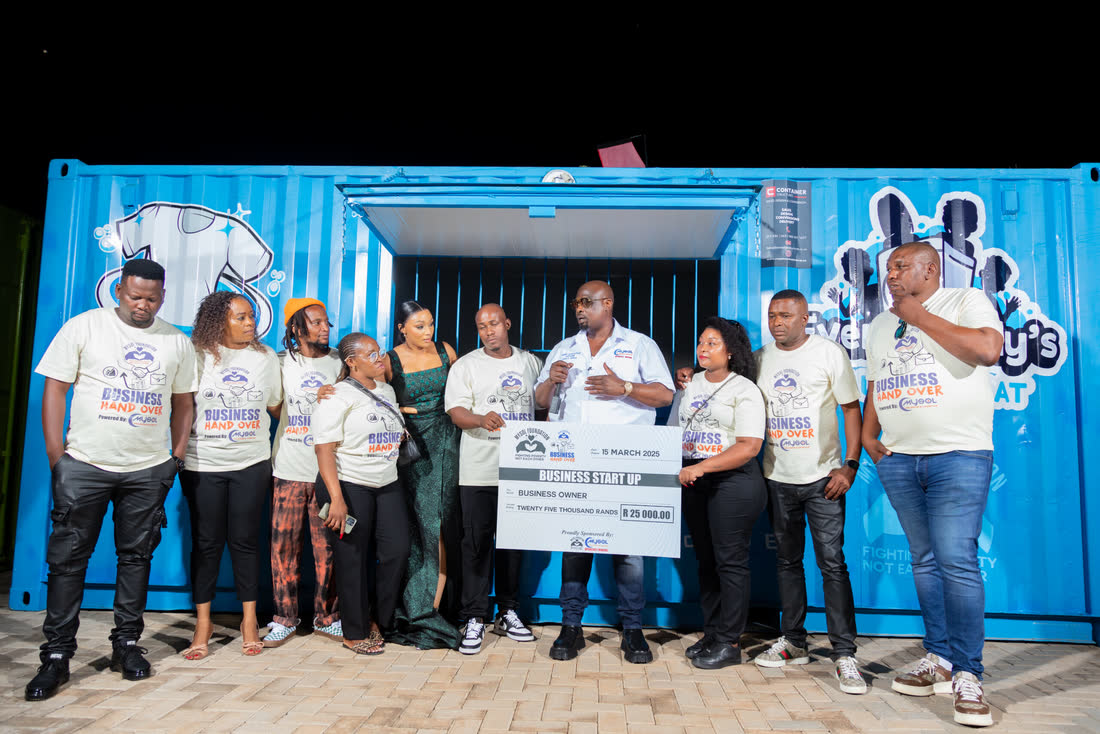 Community members gathered at a MySol Foundation enterprise and skills support event.